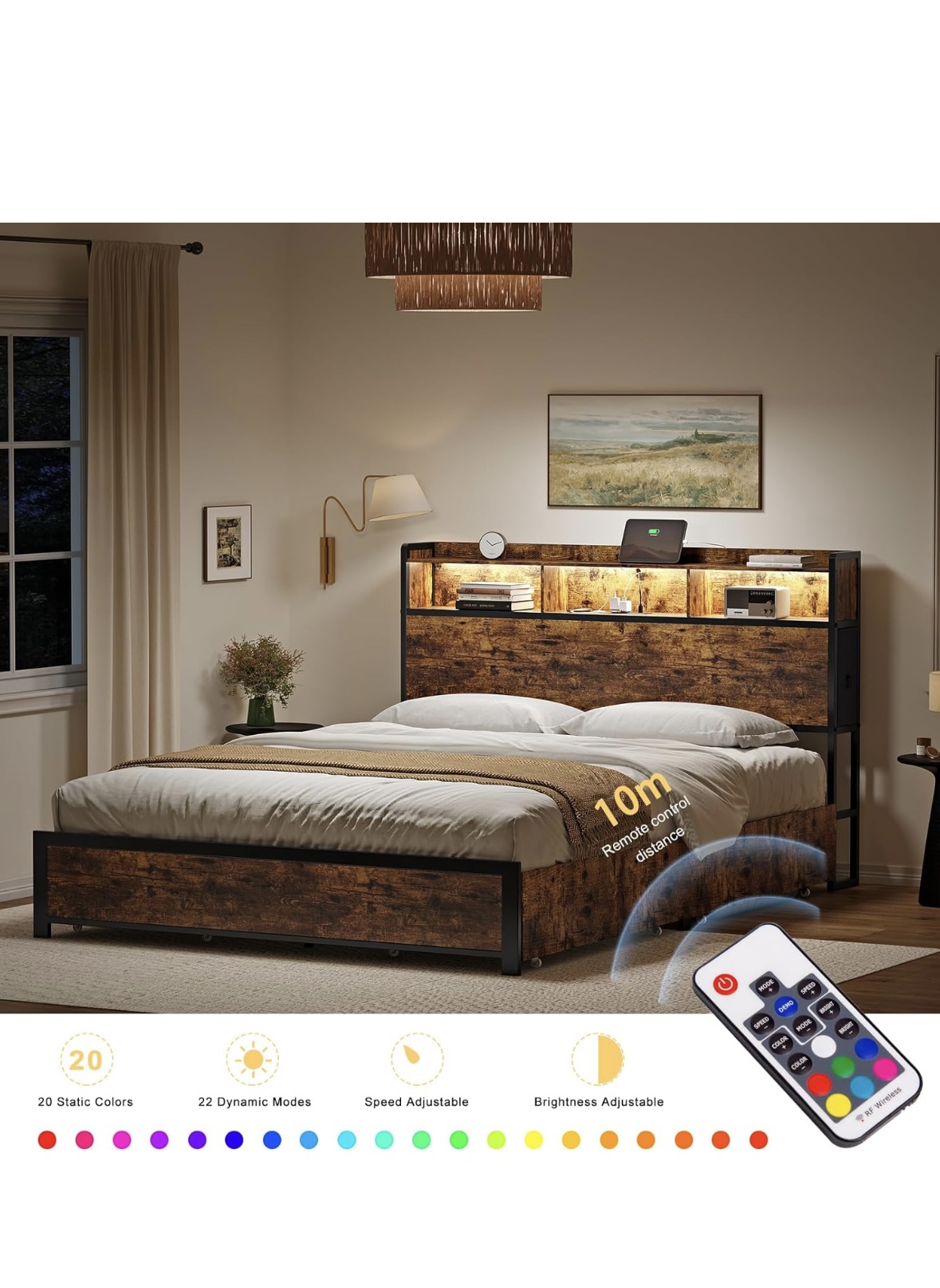 Queen size bed