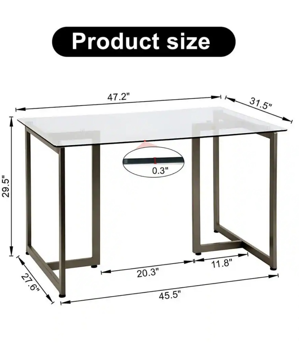 Gillmans Iron breakfast dining table - photo 4