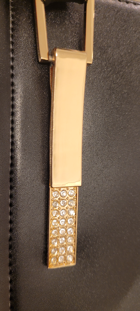 Brand new women's black purse (faux leather) ⚽ image indicator(3)