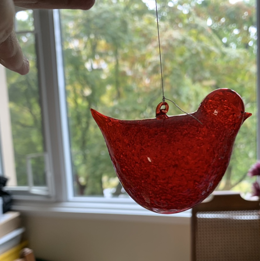 Hand blown Glass Birds - photo 5