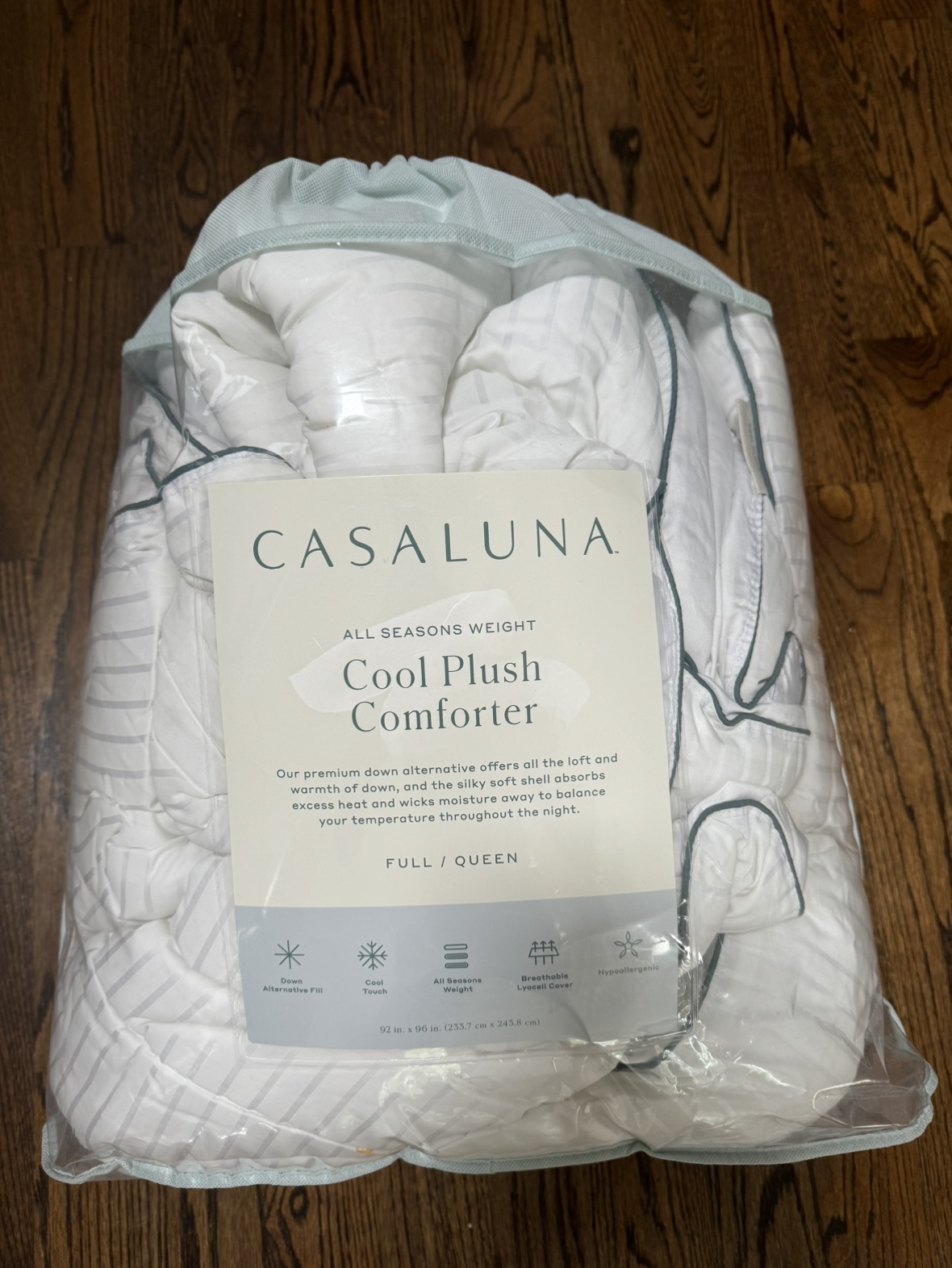 Queen size duvet