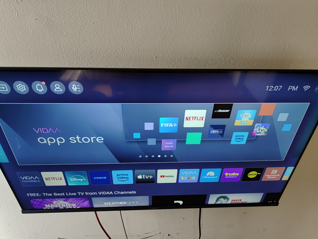 43 UHD 4K HISENSE Smart TV image indicator(2)