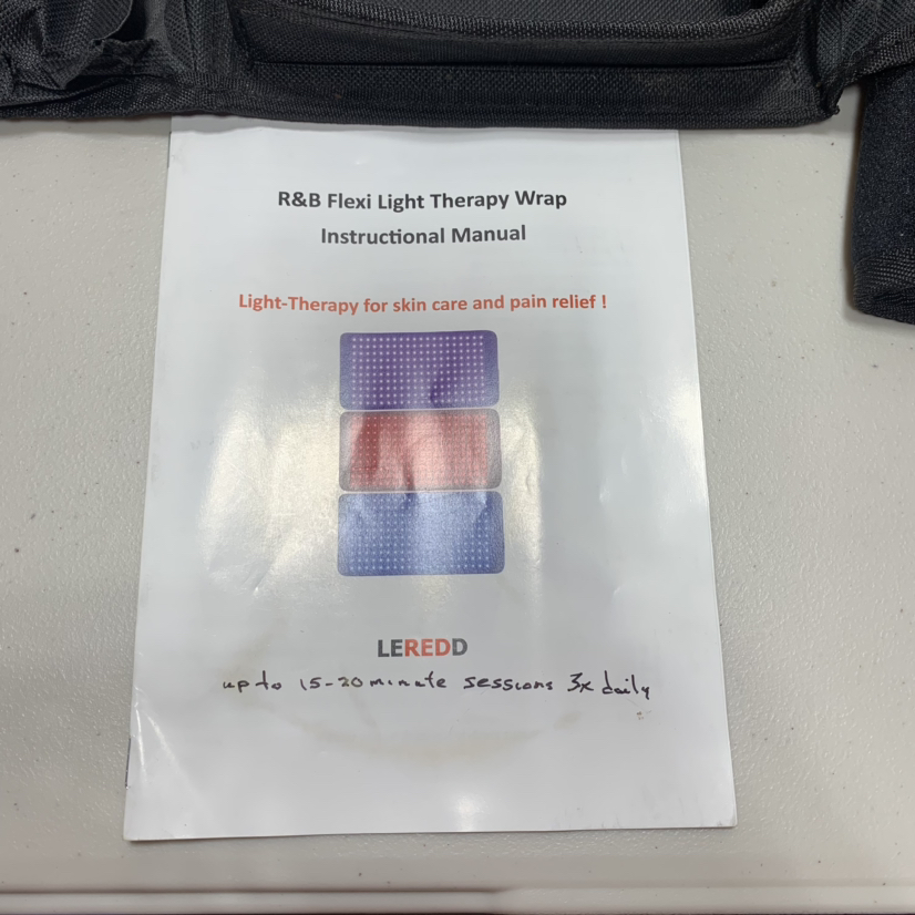 Predire Light Therapy mask and LEREDD Light Therapy Wrap image indicator(8)