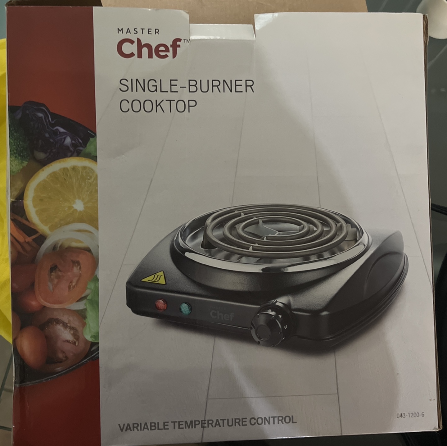 Master chef single burner thumbnail