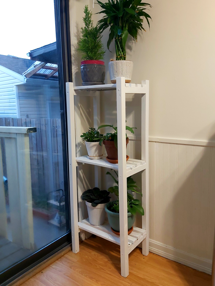 3 Tier Handcrafted Wooden Plant Stand