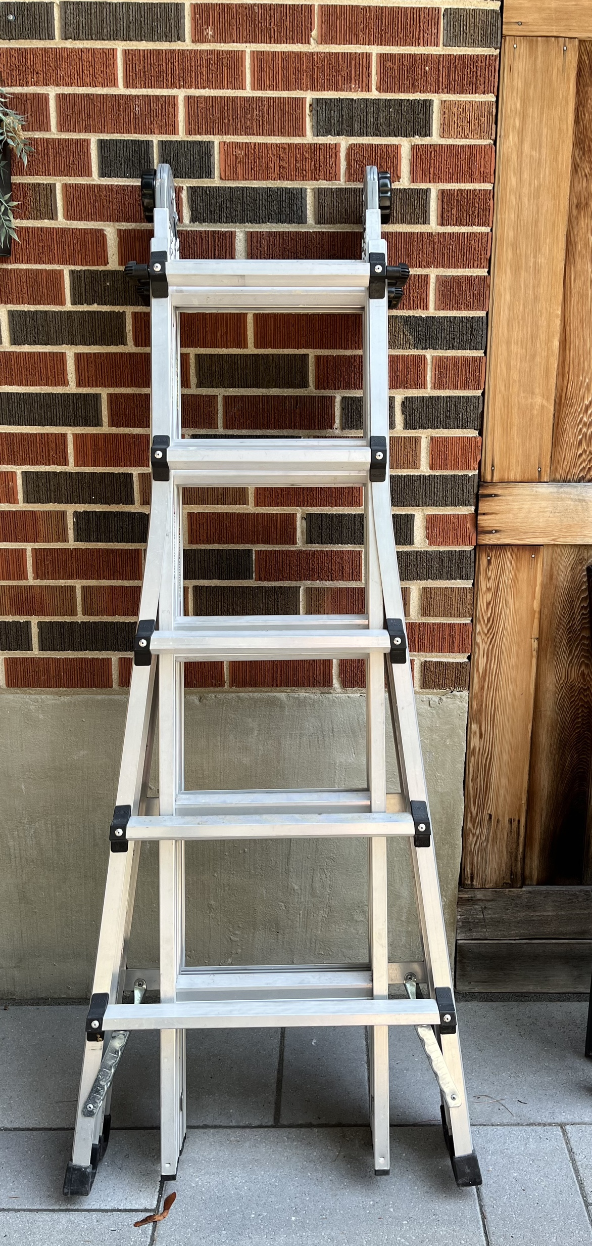 21 ft. Aluminum Multi-Position Ladder with 300 lb.