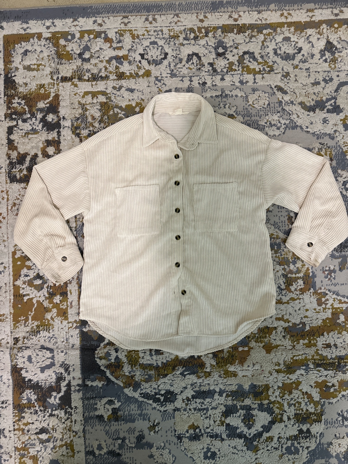 Aeropostale ribbed fleece shirt thumbnail