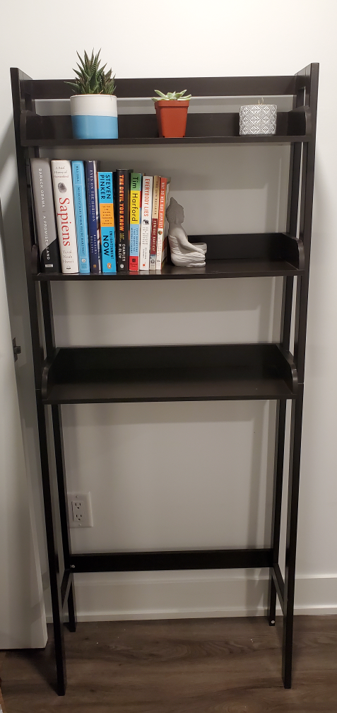 ⚽  Shelf (dark brown wood)
