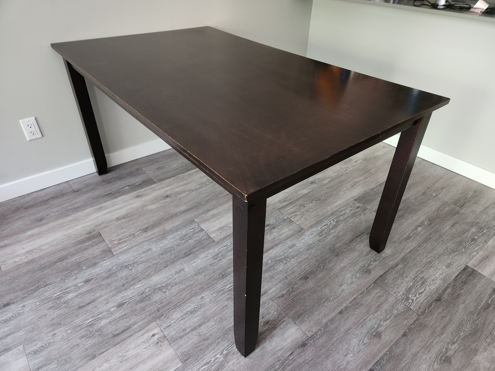 #freecycle Wood dining table
