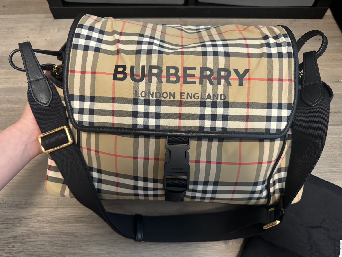 Burberry Diaper Bag