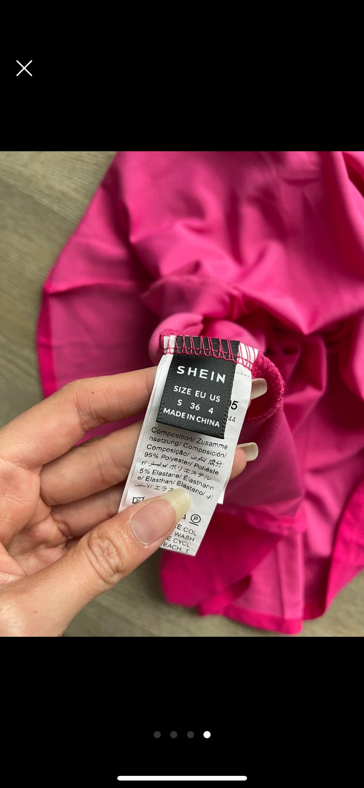 3 SHEIN dresses, pink and white image indicator(7)