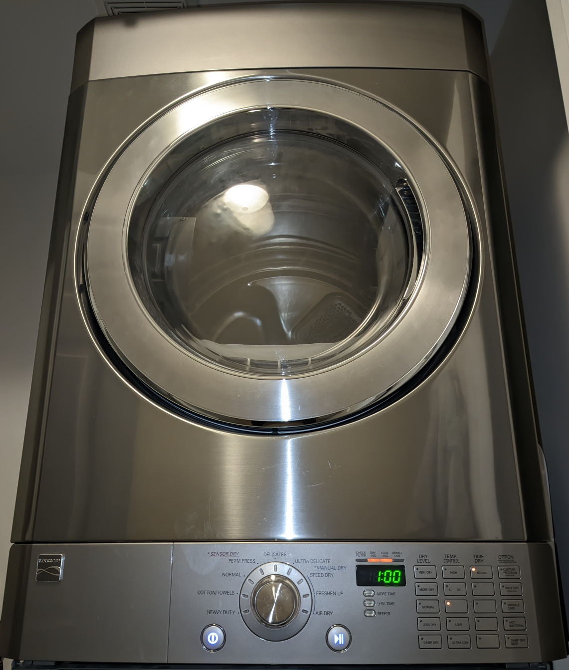 Kenmore dryer (796.80776900) based off LG
