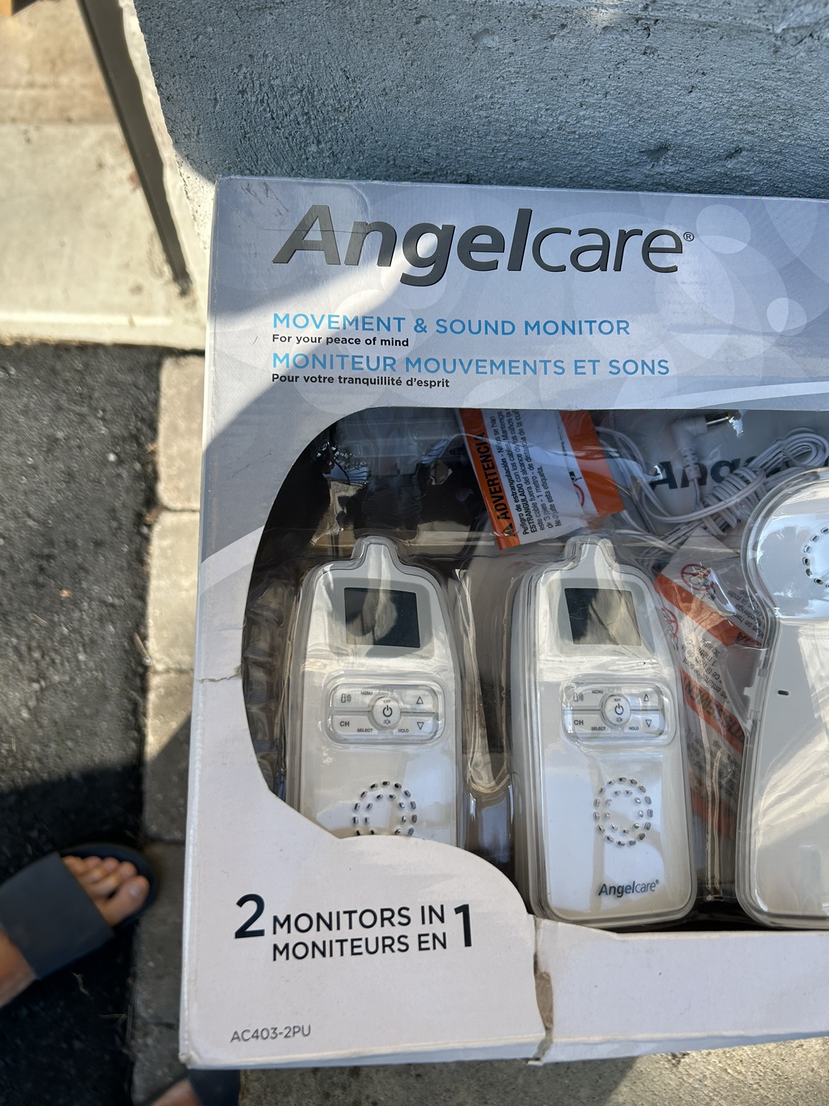 Baby Monitor Angel Care new in box unused image indicator(8)