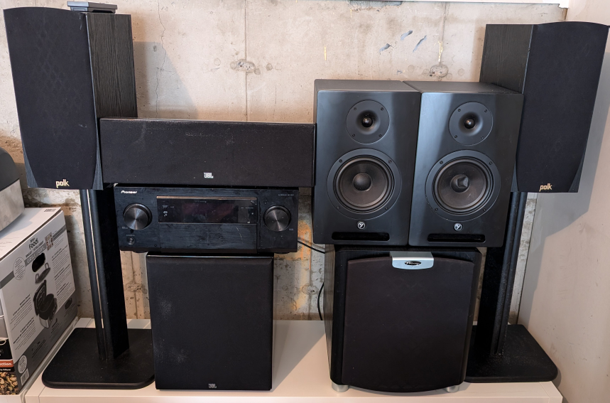 Pioneer 5.2 surround sound system