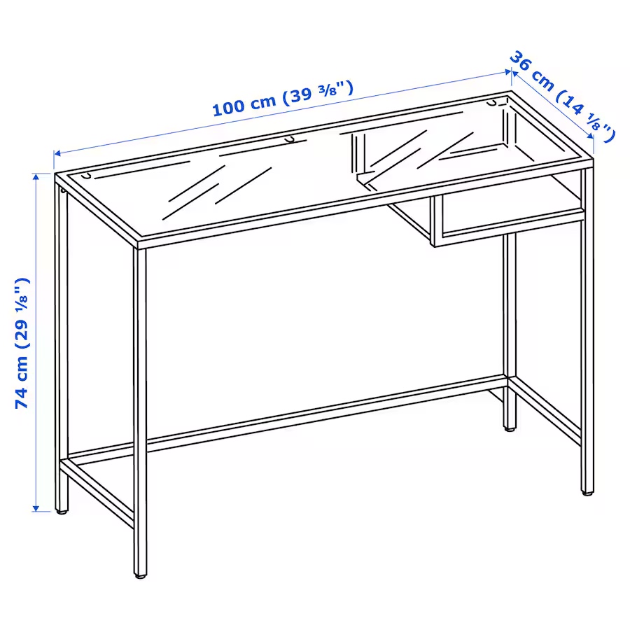 IKEA VITTSJÖ Laptop Desk - photo 4