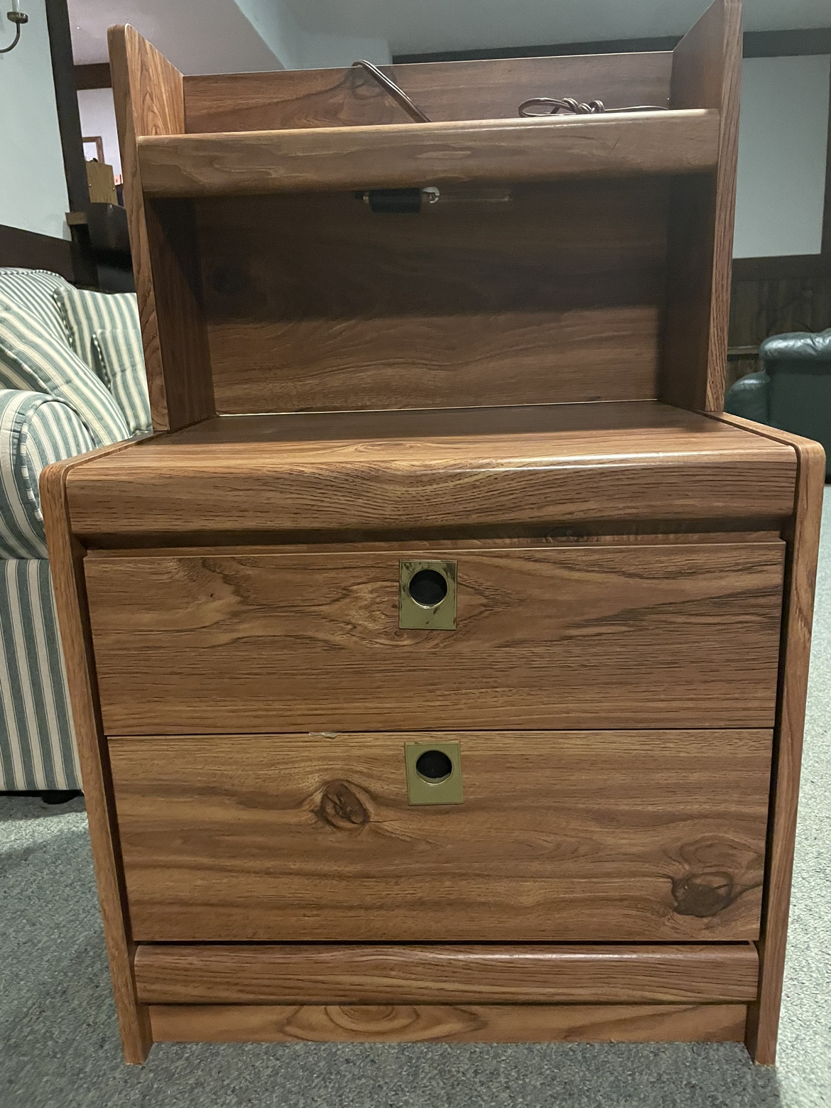 4 Piece - Wooden Dresser with mirror, dresser and 2 night tables - photo 3