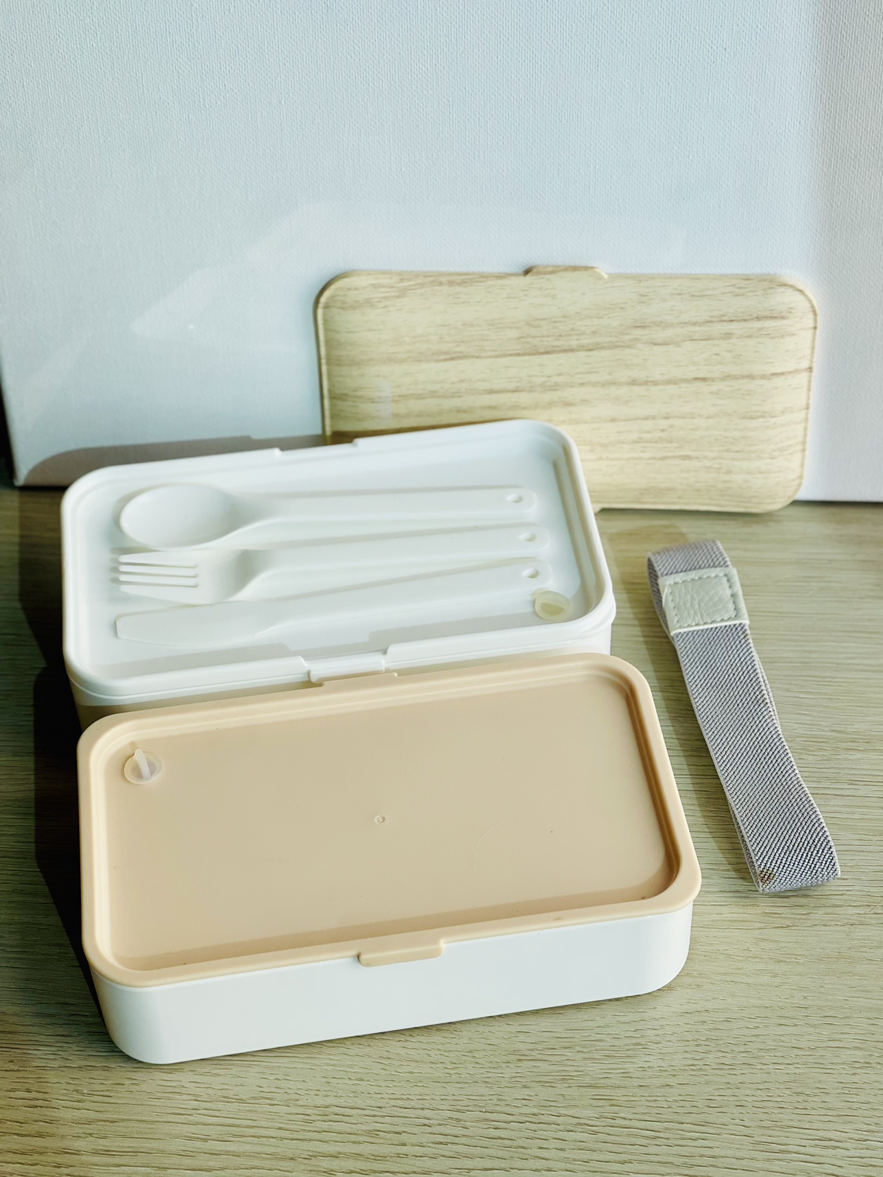 Bento Box, Japanese Lunch Box, 2 Stackable Food Containers - photo 4