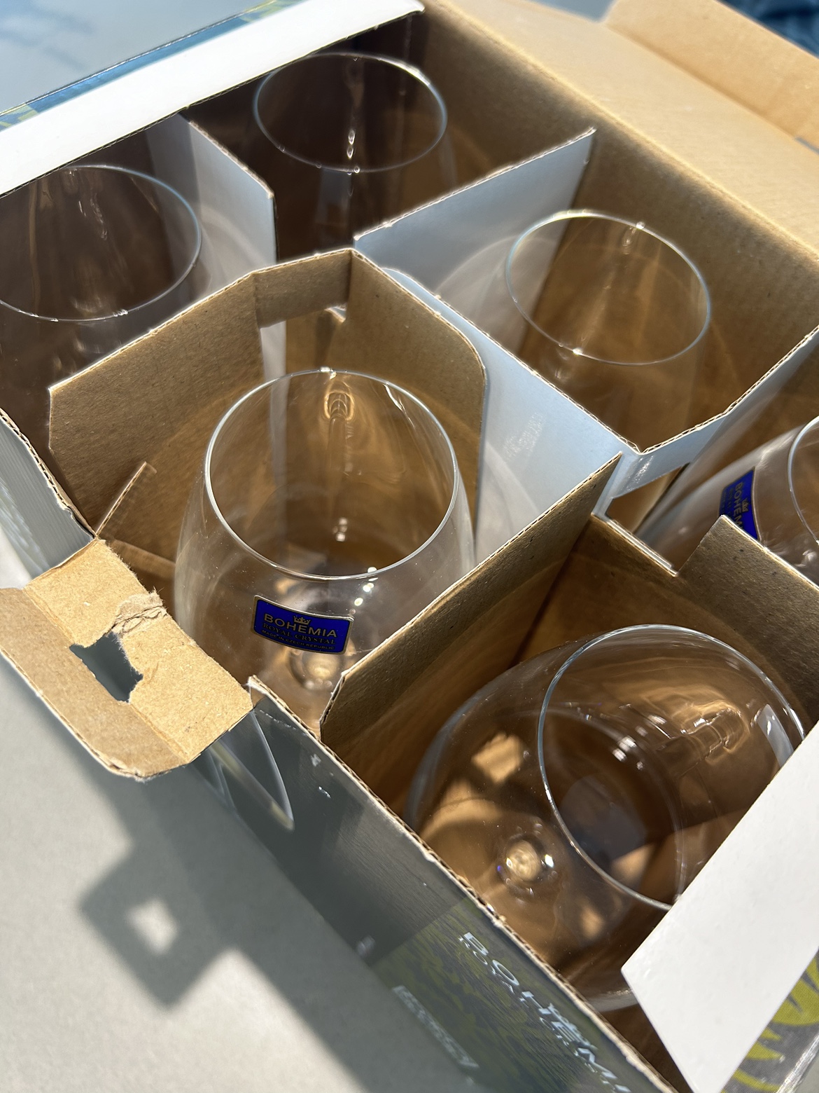 Bohemia Royal Crystal Wine Glasses - photo 2