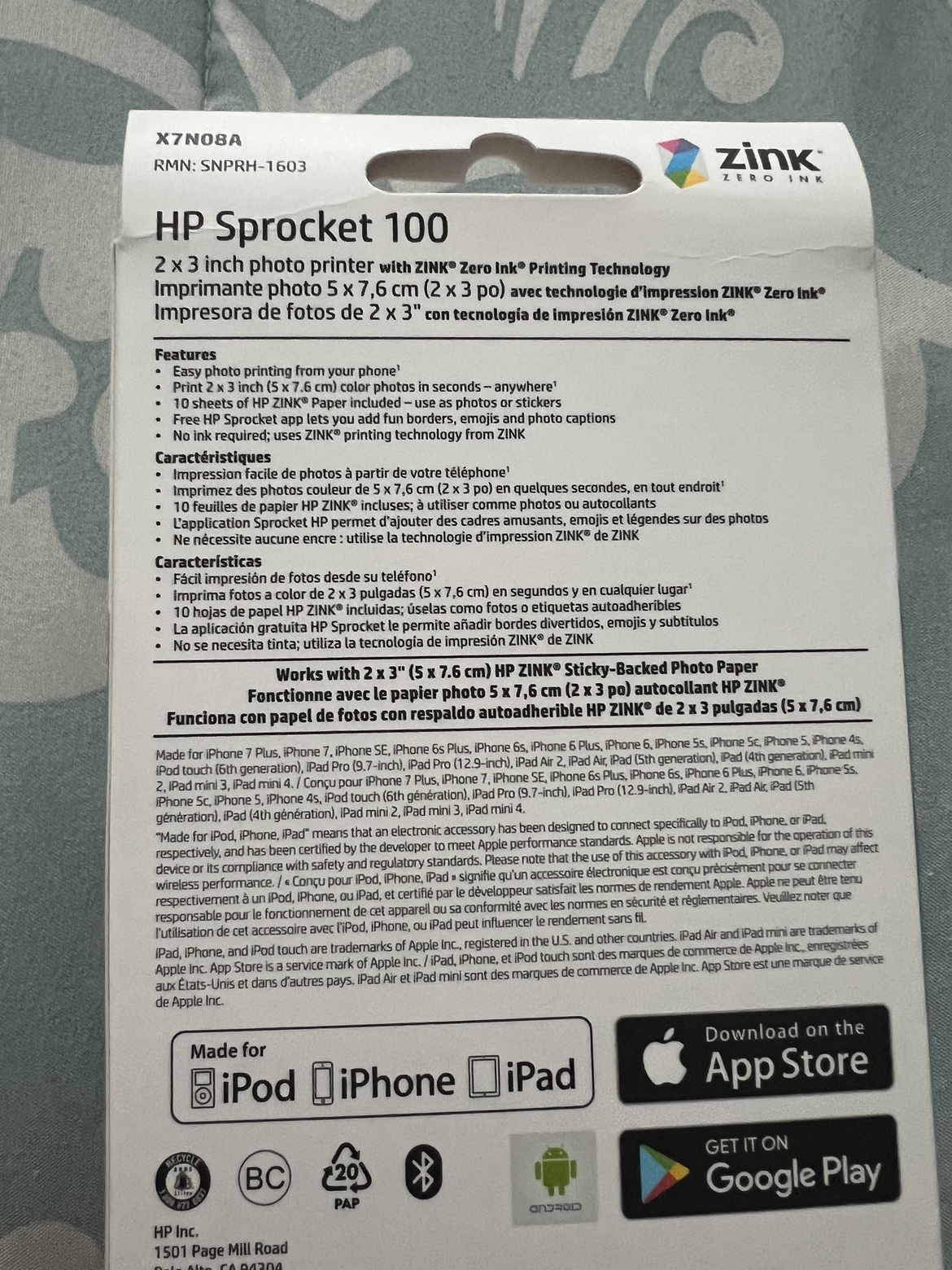 Hp sprocket - photo 2