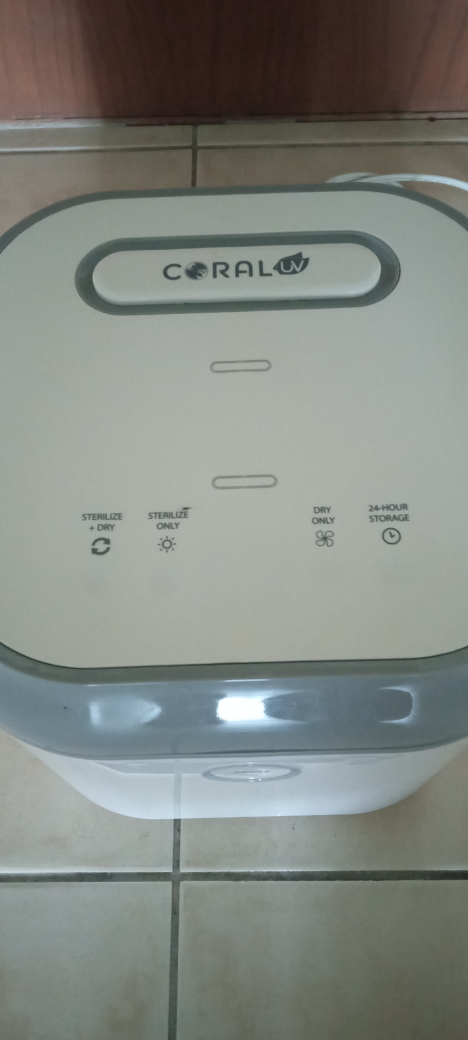 Coral UV Sterilizer for Baby Bottles, Pacifiers, etc. image indicator(3)