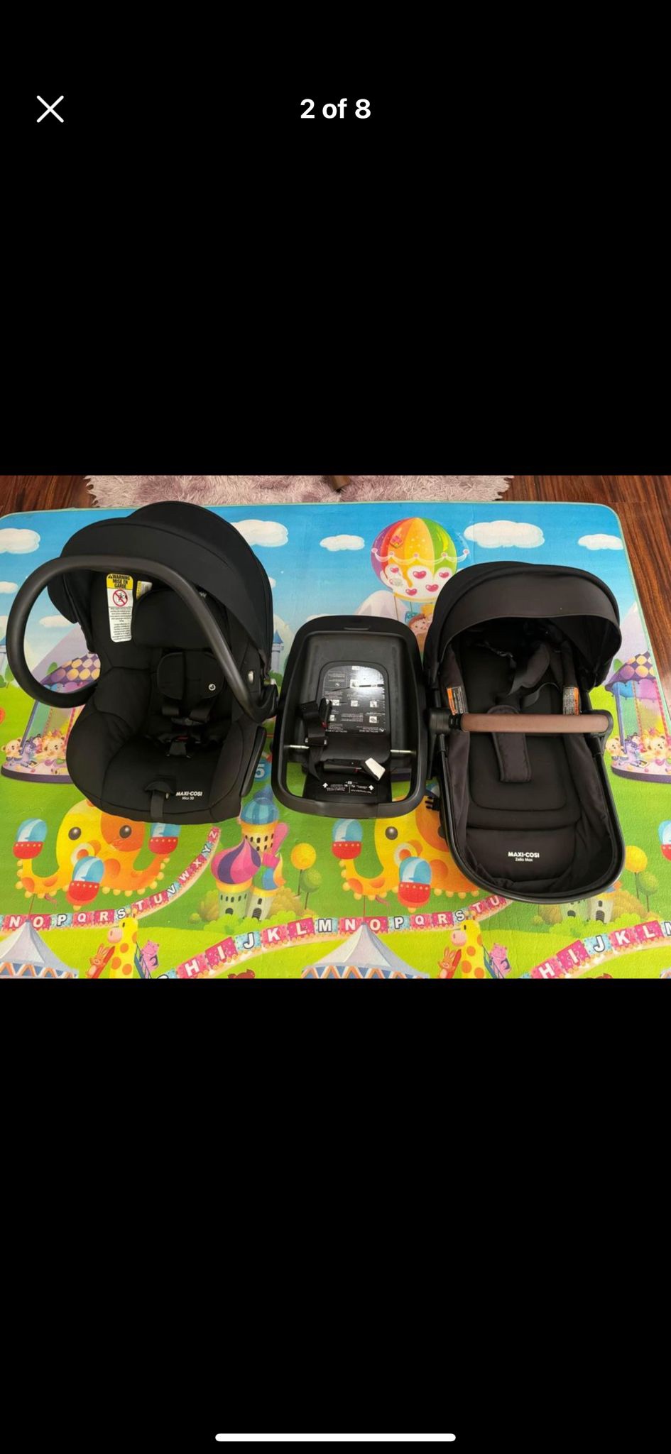 Maxi Cosi Zelia Max 5-in-1 Modular Travel System, Northern Grey