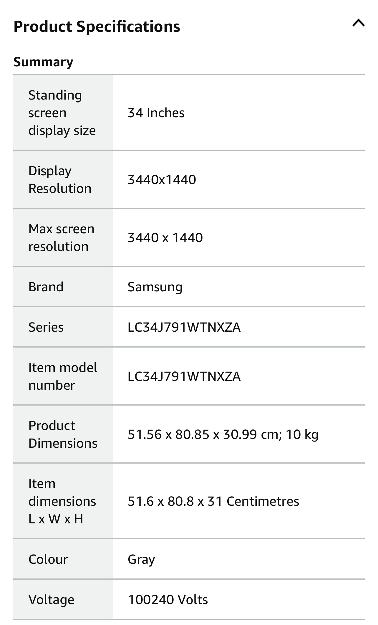 Samsung curved monitor 34inch - photo 3