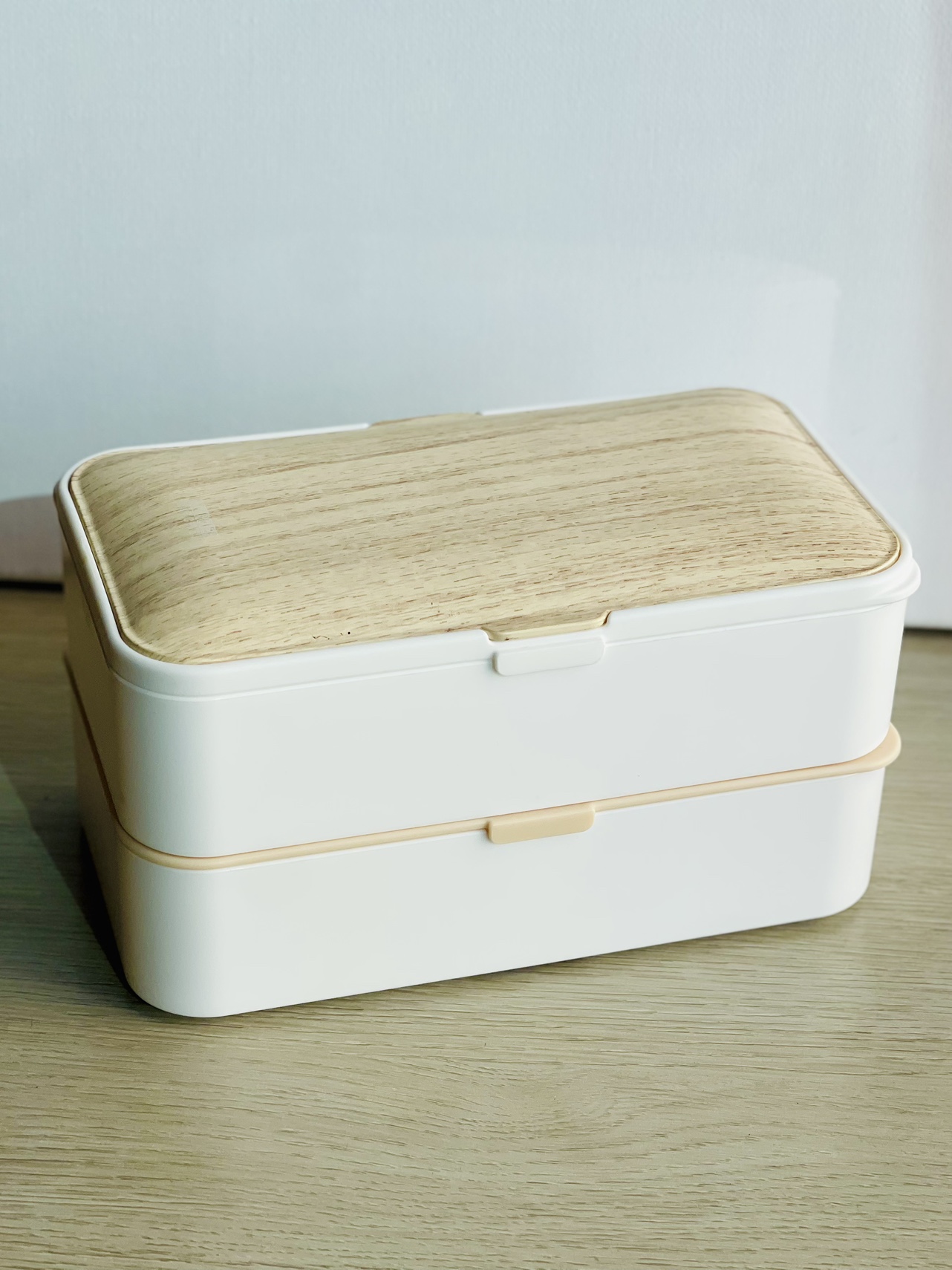 Bento Box, Japanese Lunch Box, 2 Stackable Food Containers - photo 5