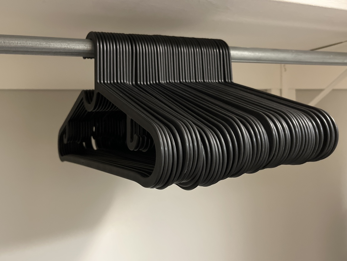 48 count IKEA hangers - photo 2
