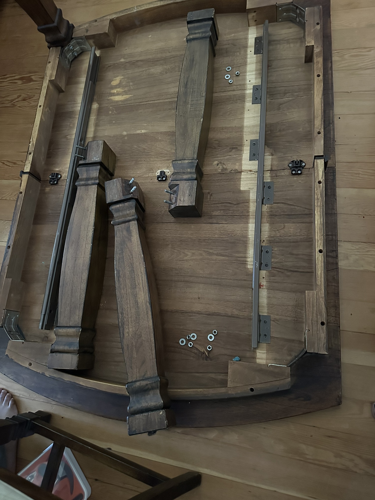 Solid wood dining set - photo 5