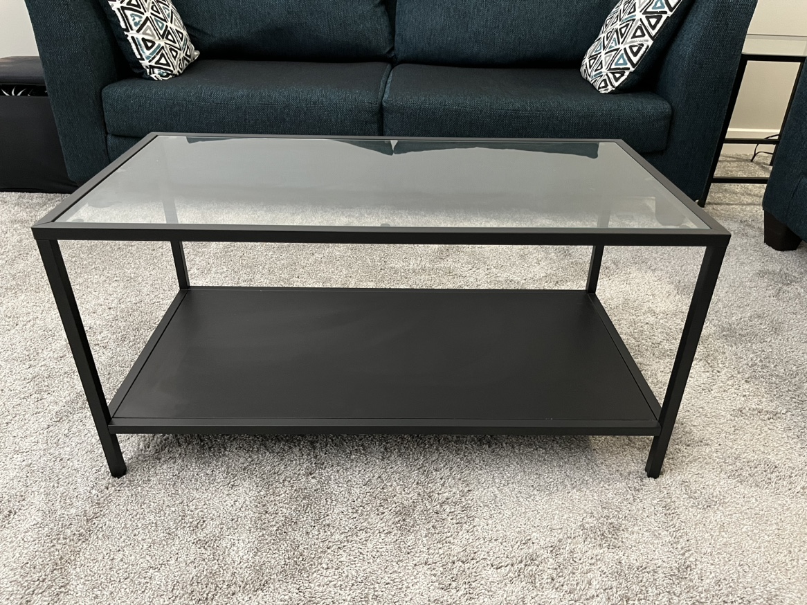 IKEA coffee table with end/side table - photo 5