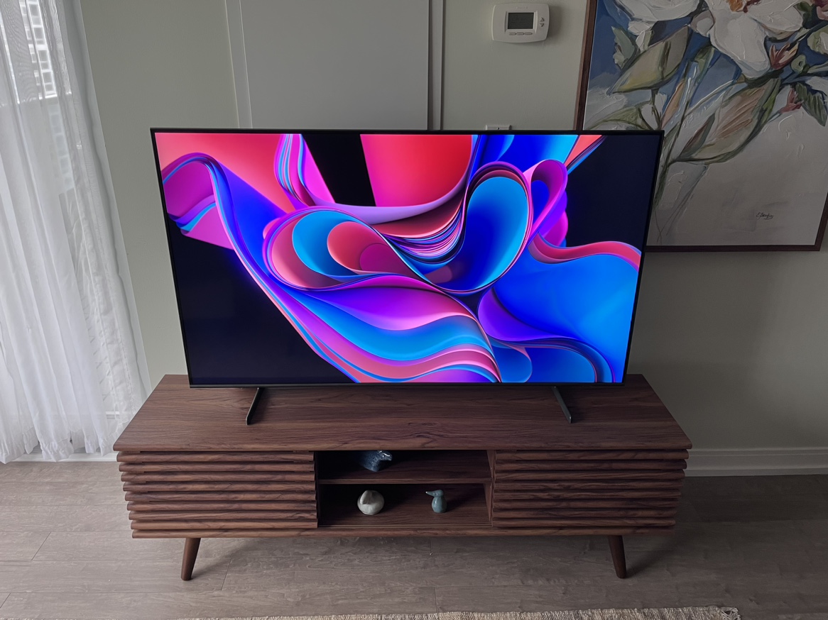 55 inch Samsung with a 5 year warranty