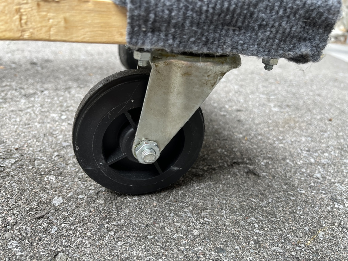 Square wooden dolly - photo 3