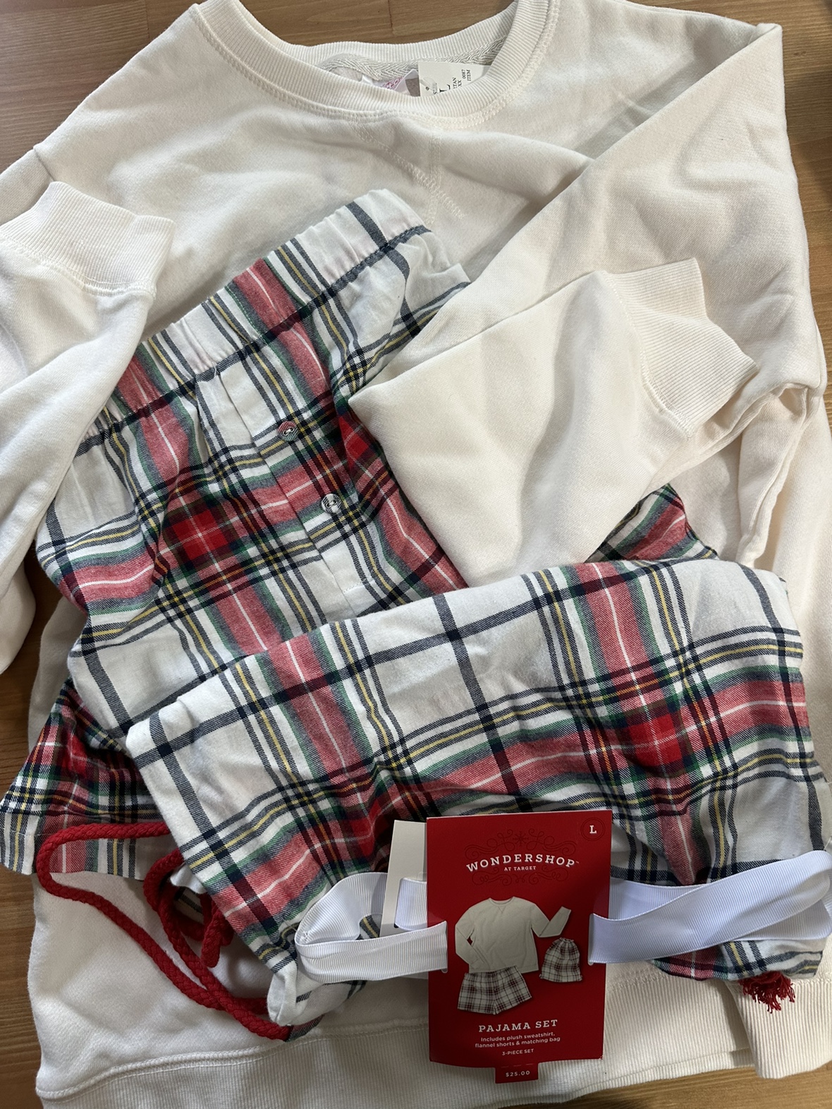 Wondershop Women's 3pc Pajama Set thumbnail