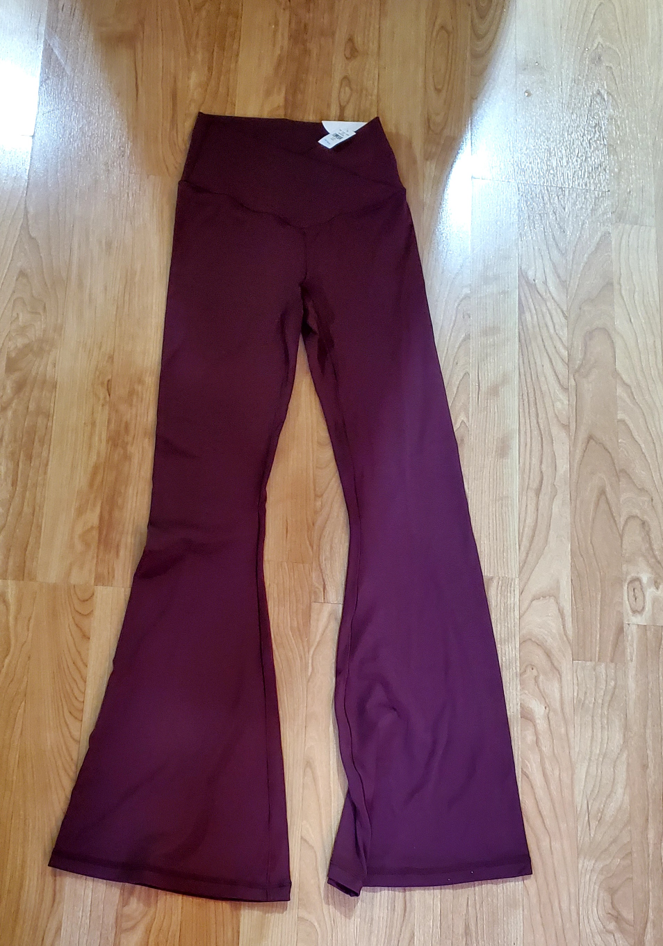 Brand new Aerie high waisted Flare leggings image indicator(2)