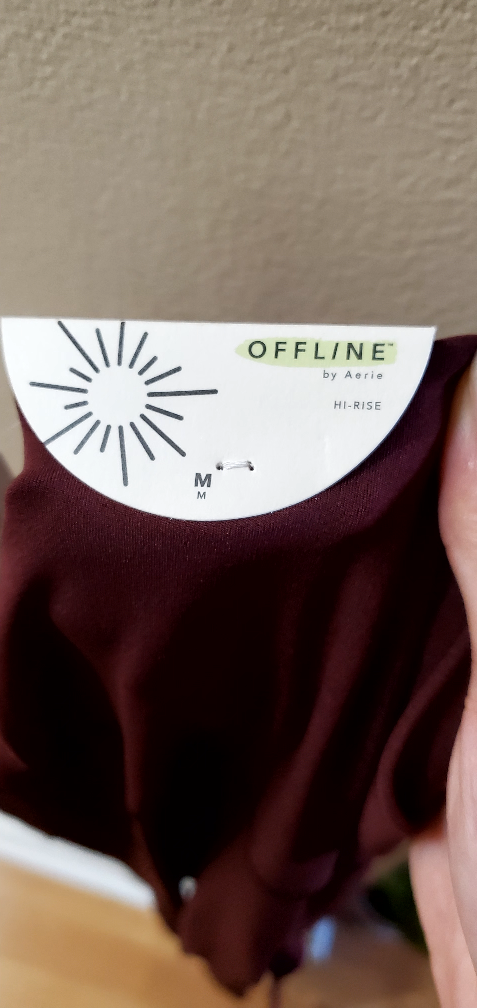 Brand new Aerie high waisted Flare leggings image indicator(3)