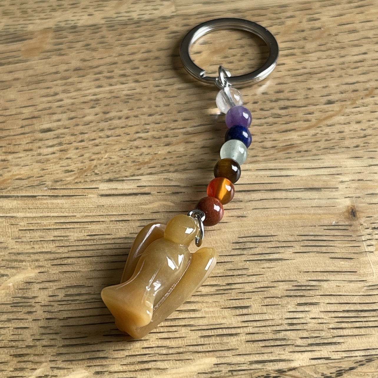 7 Chakras angel keychain thumbnail