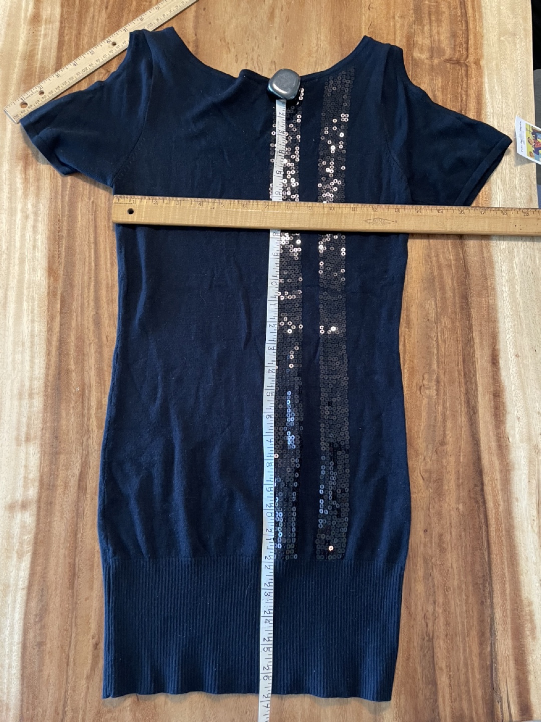 Little black dress women’s small sequin sparkly new tags - photo 2