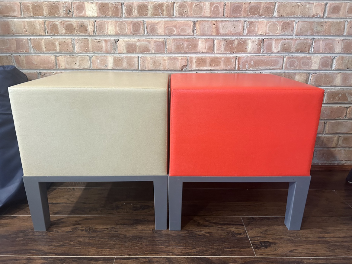 Foam Ottomans / Side Tables