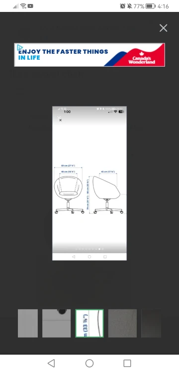 ikea chair - photo 3