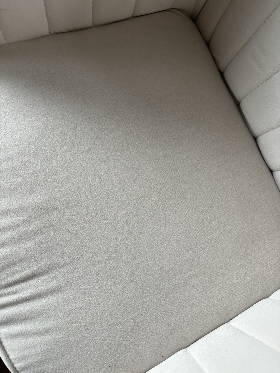 Velvet white chair - photo 2