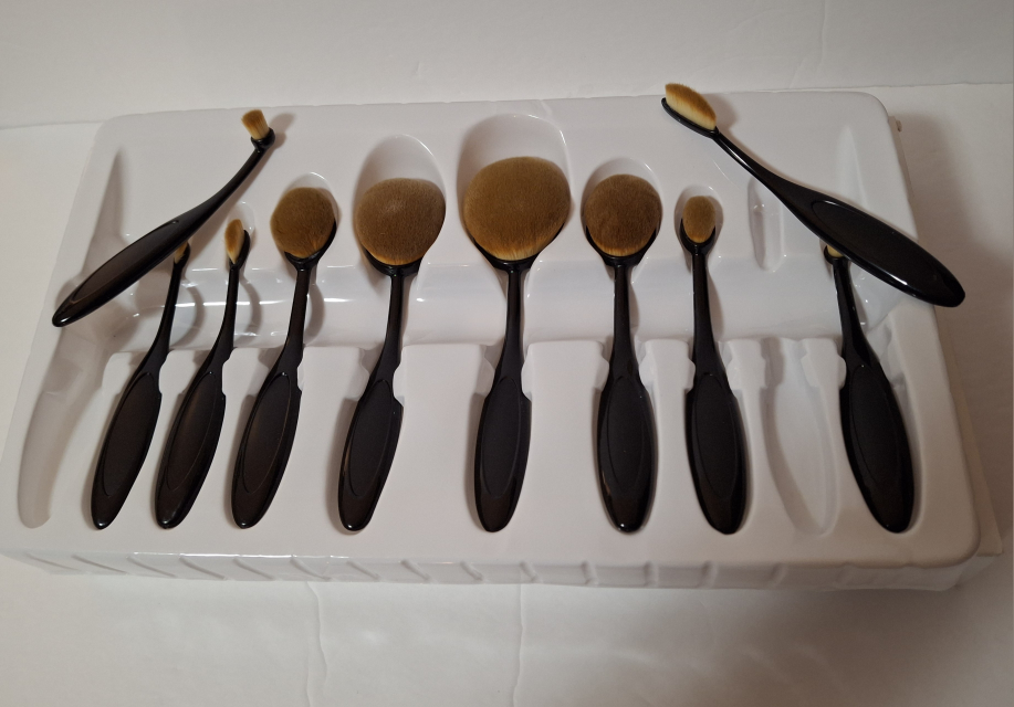 Silver Star Mermaid Multi-purpose Brushes 10pcs image indicator(5)