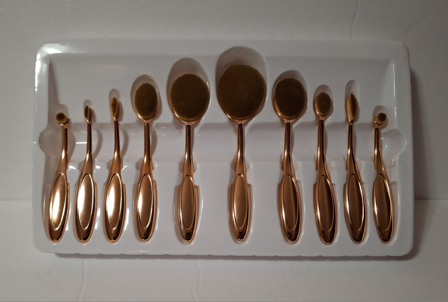 Silver Star Mermaid Multi-purpose Brushes 10pcs image indicator(6)