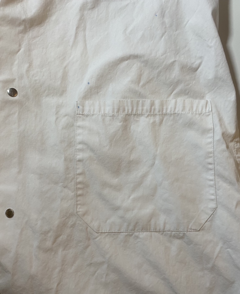 MOVING SALE!!! Unisex white medical lab coat, 100% cotton image indicator(2)