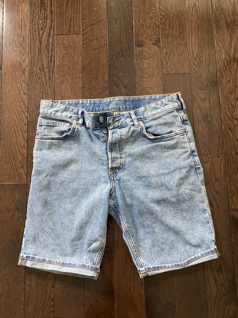 Mens Blue Jean Shorts thumbnail