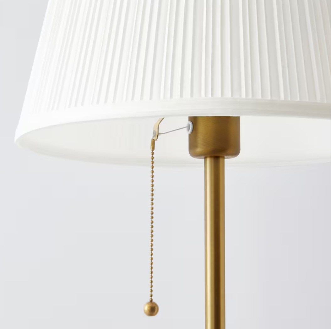 Brass floor lamp - (New) - photo 3