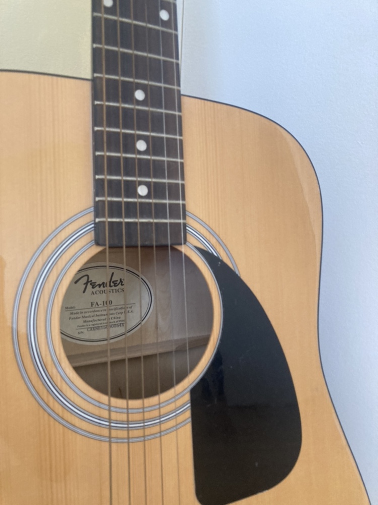 Fender FA-100 Acoustic Guitar image indicator(4)