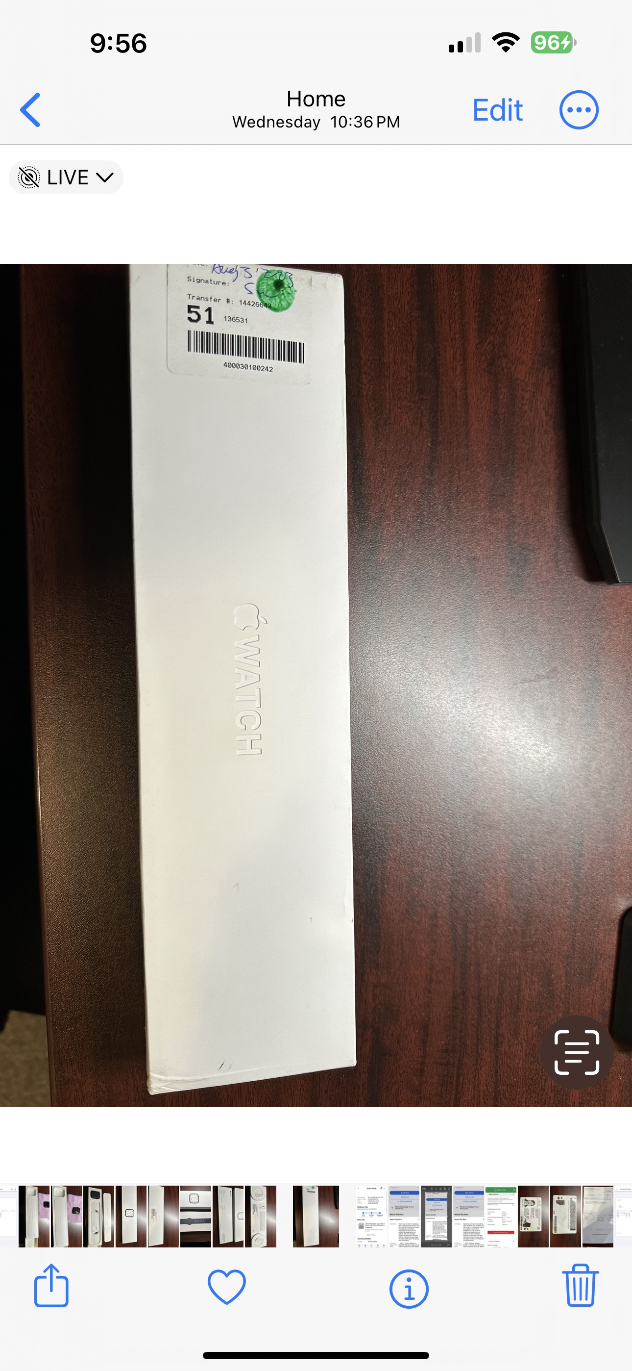 New Open Box Apple Watch Series 7 gps cellular