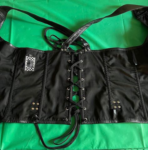 Ladies 3XL Leather Vest Highway Patrol Motorcycle Apparel Co. - photo 5