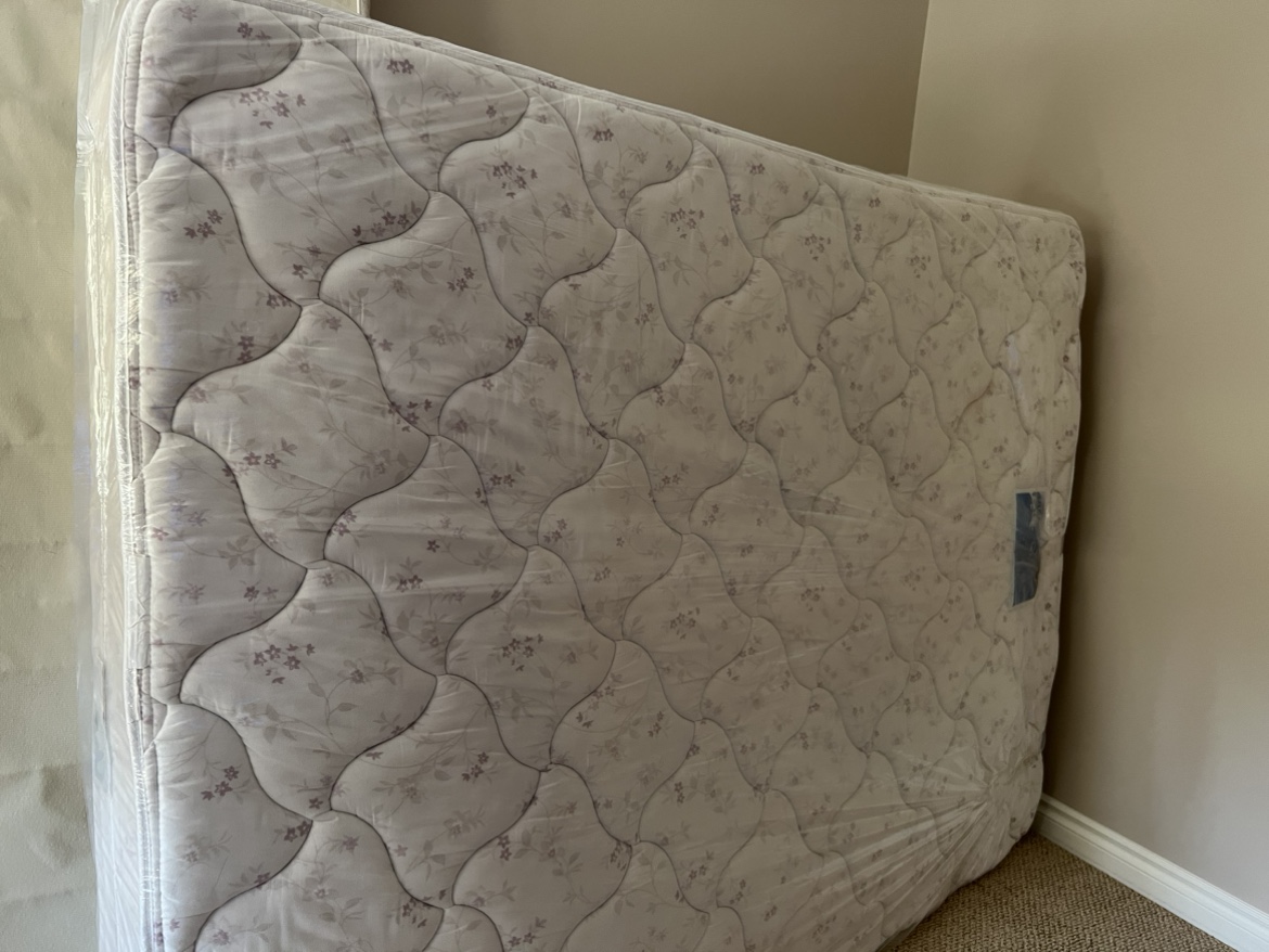 Queen Mattress and Spring