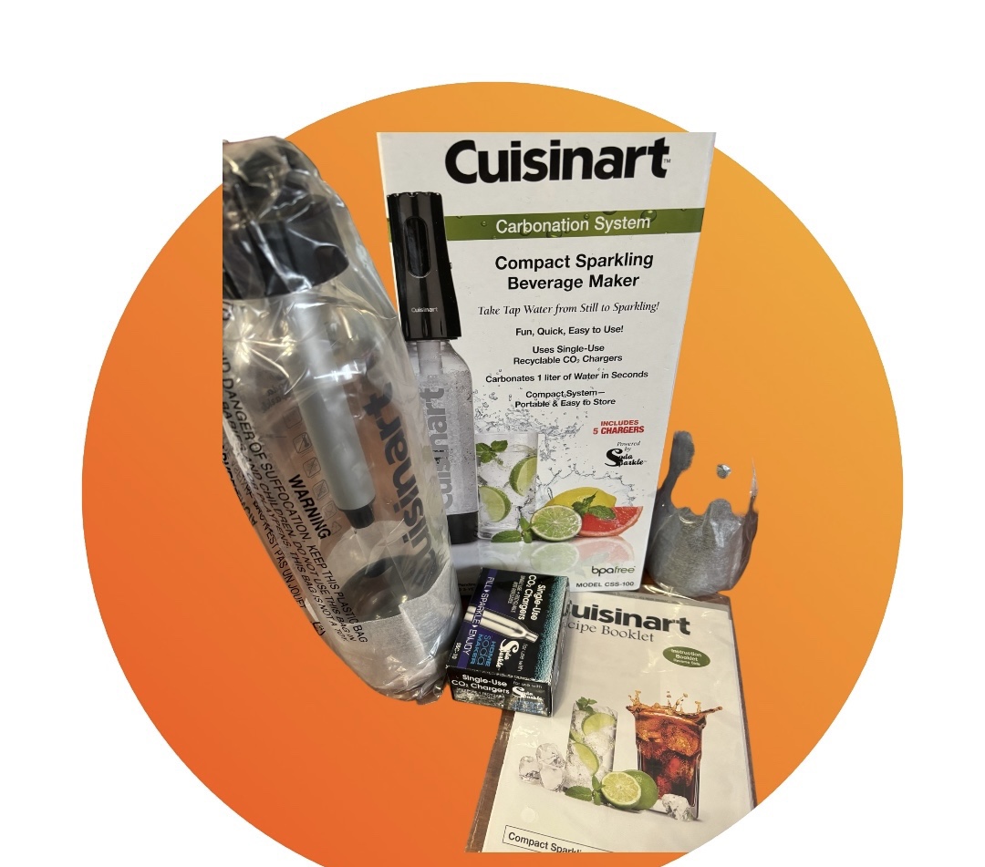 #freecycle Cuisinart Compact Sparkling Beverage Maker  - CSS 100 image indicator(5)